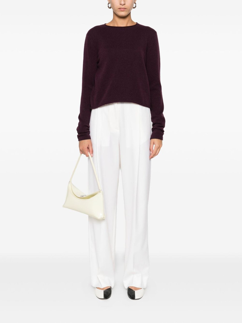 LISA YANG long-sleeve cropped sweater outlook