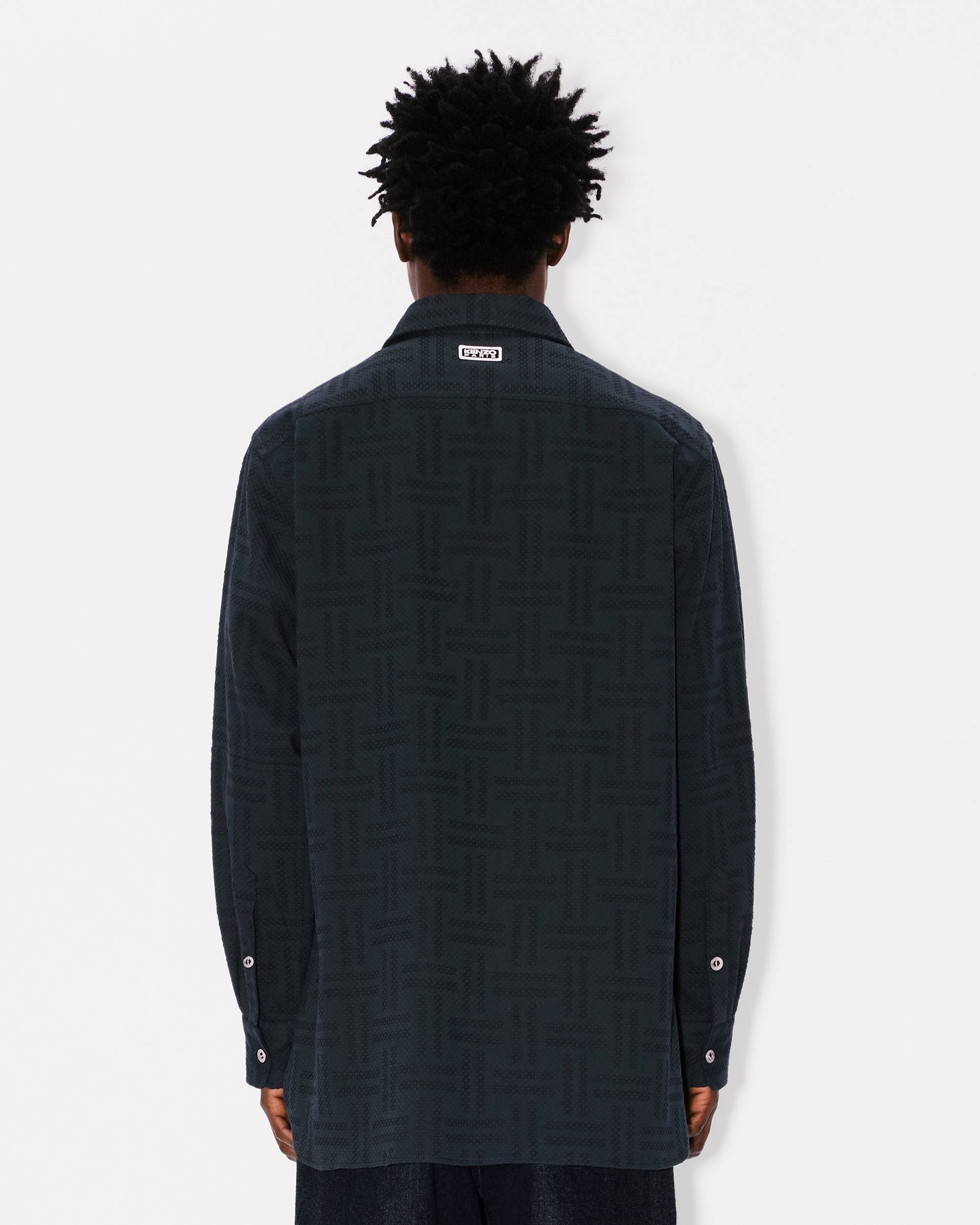 'KENZO Weave' workwear overshirt - 4