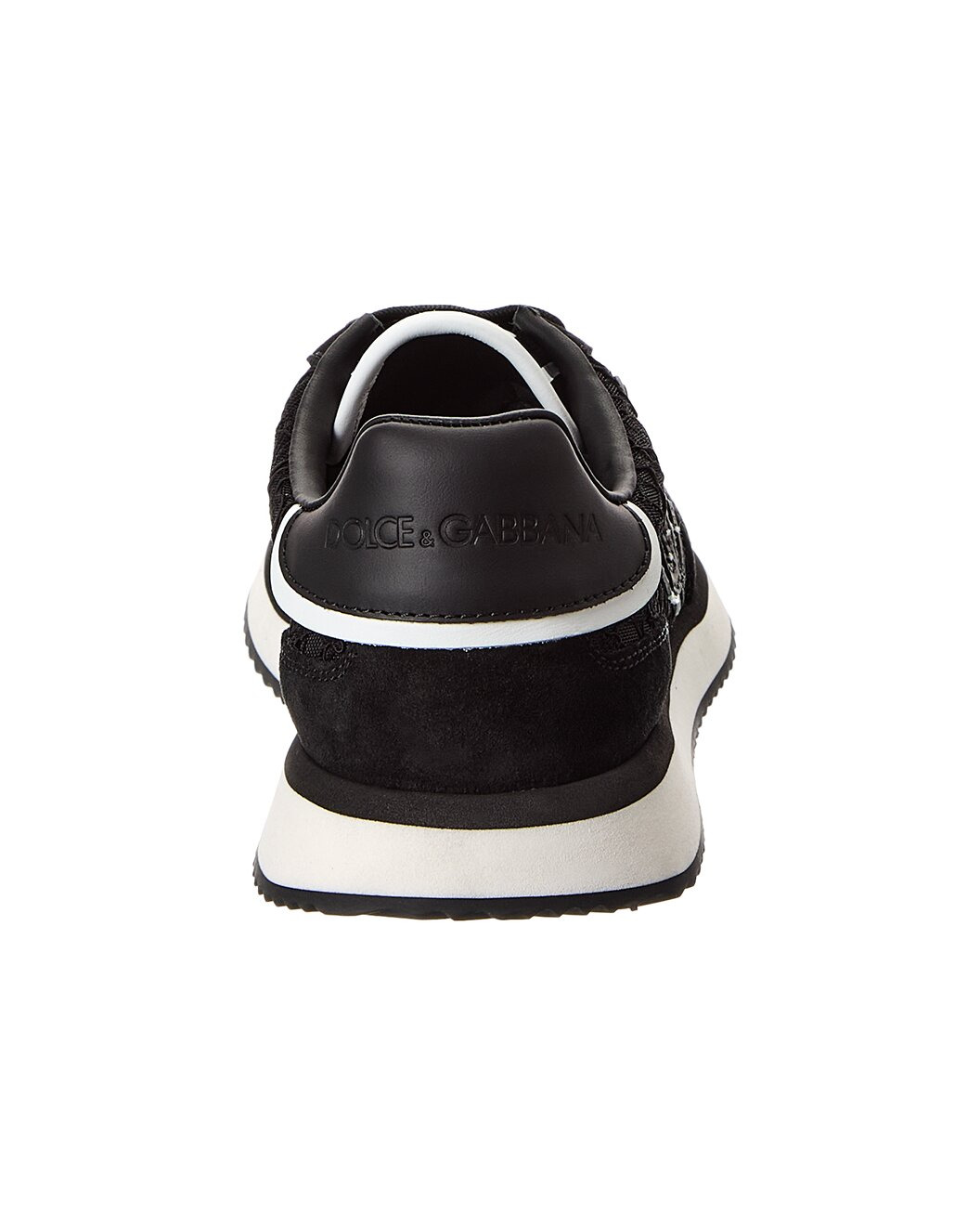 Dolce & Gabbana DG Cushion Lace & Leather Sneaker - 3