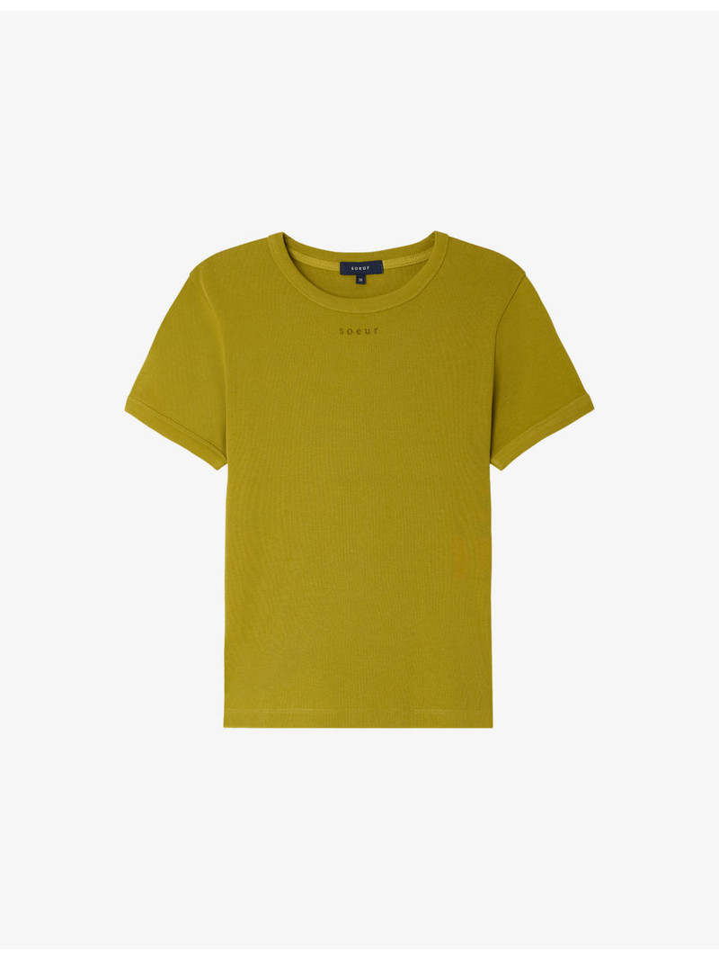 Artiside Brand-Embroidered Cotton T-Shirt 1