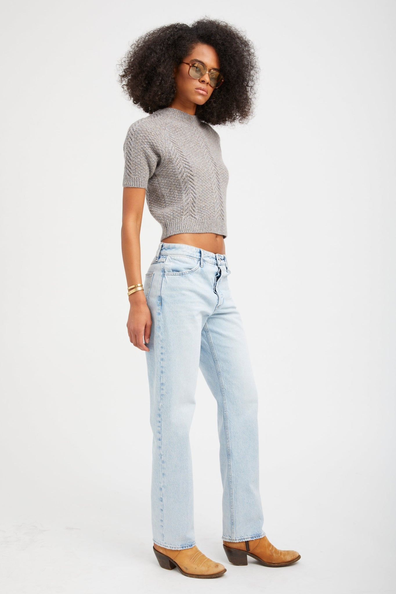 FARAH SLIM BOYFRIEND DENIM - 5