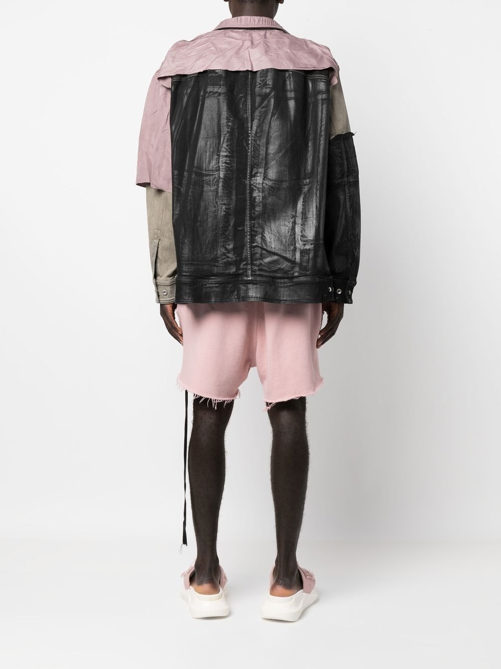 Jumbo Worker patchwork jacket - 4