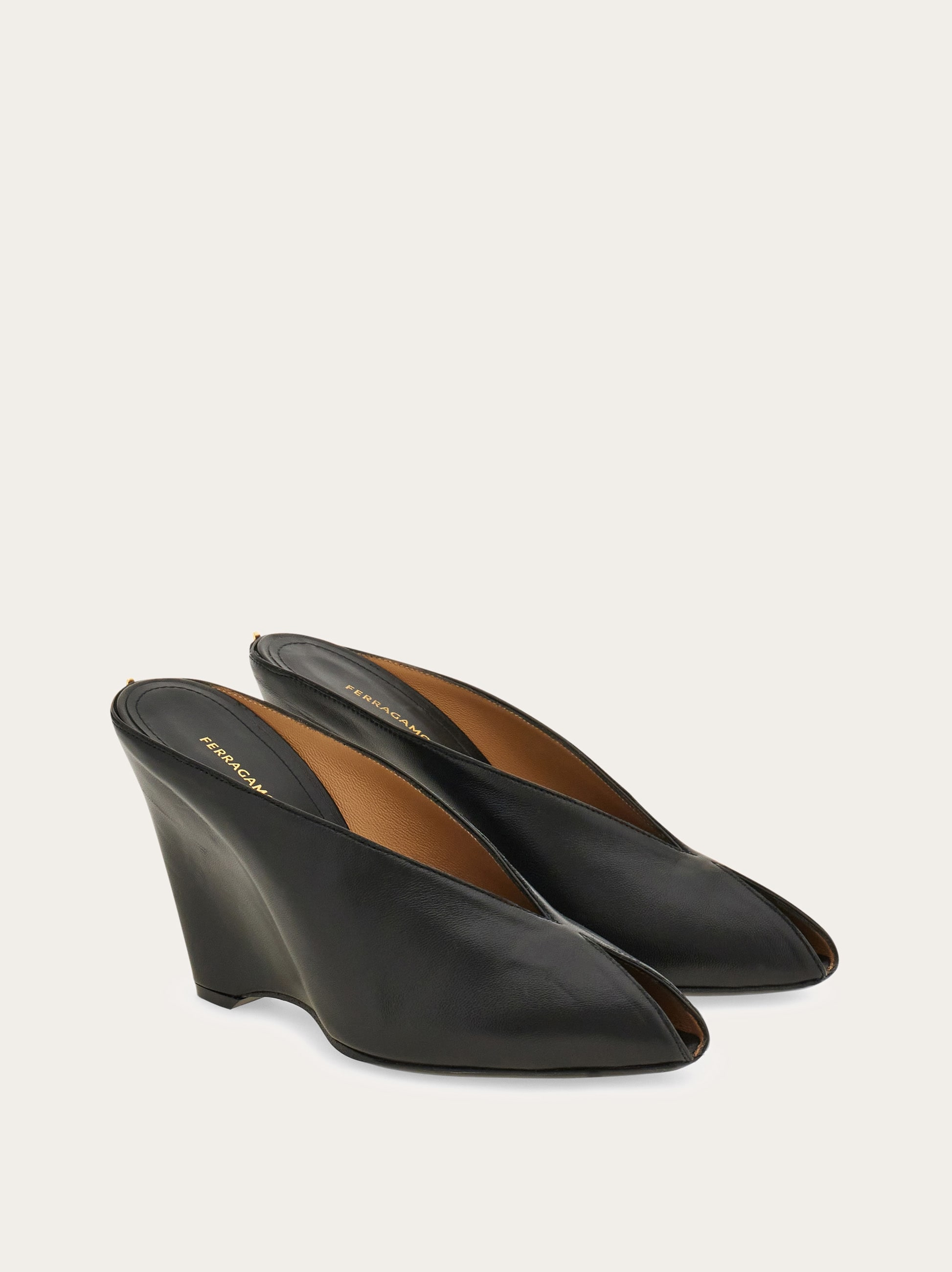 Peep toe mule - 2