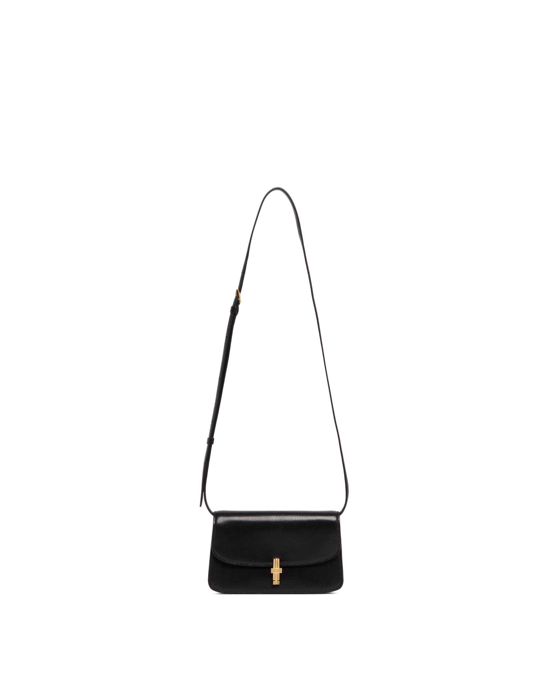 White 90s Leather Bag - 1