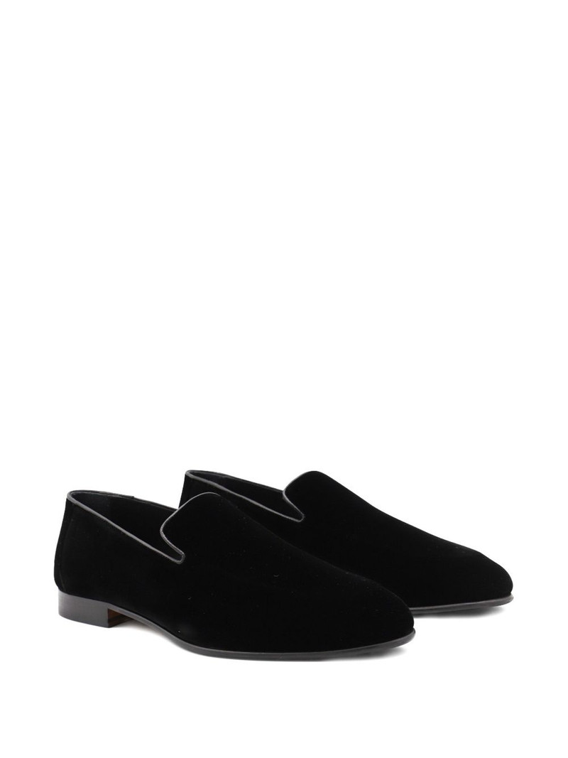 Canali almond-toe loafers outlook