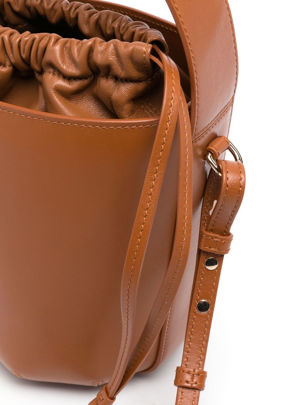 Sense leather bucket bag - 4