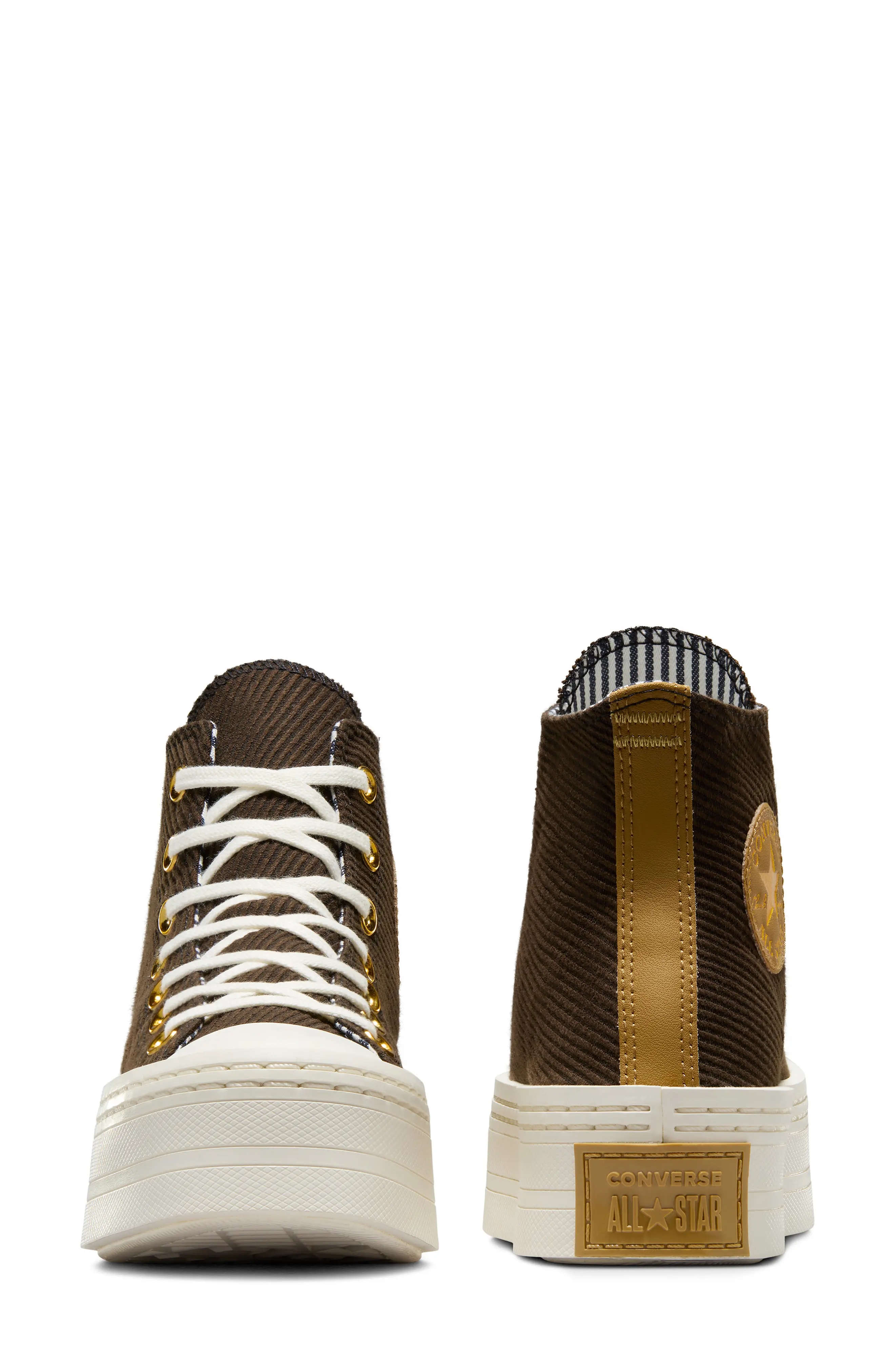 Chuck Taylor All Star Modern Lift High Top Sneaker in Fresh Brew/Trek - 7