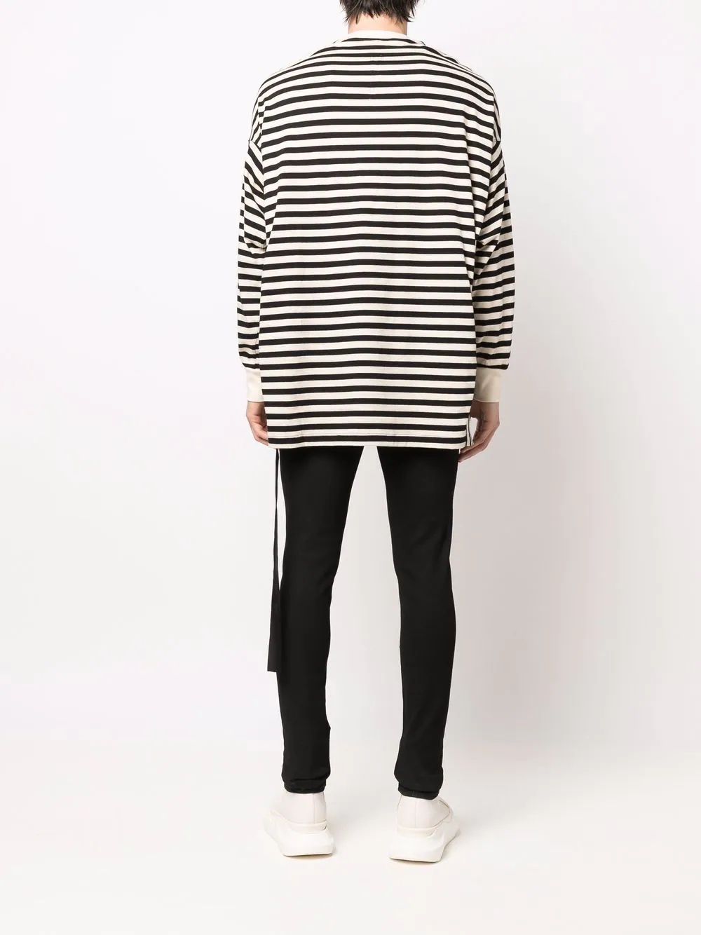 stripe-print T-shirt - 4