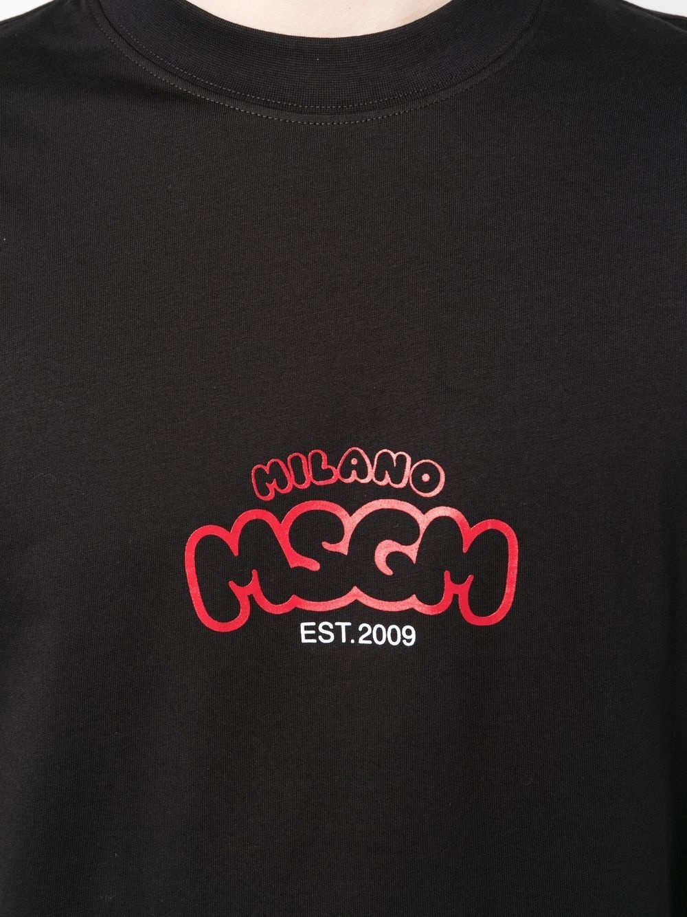 graphic-print cotton T-shirt - 5