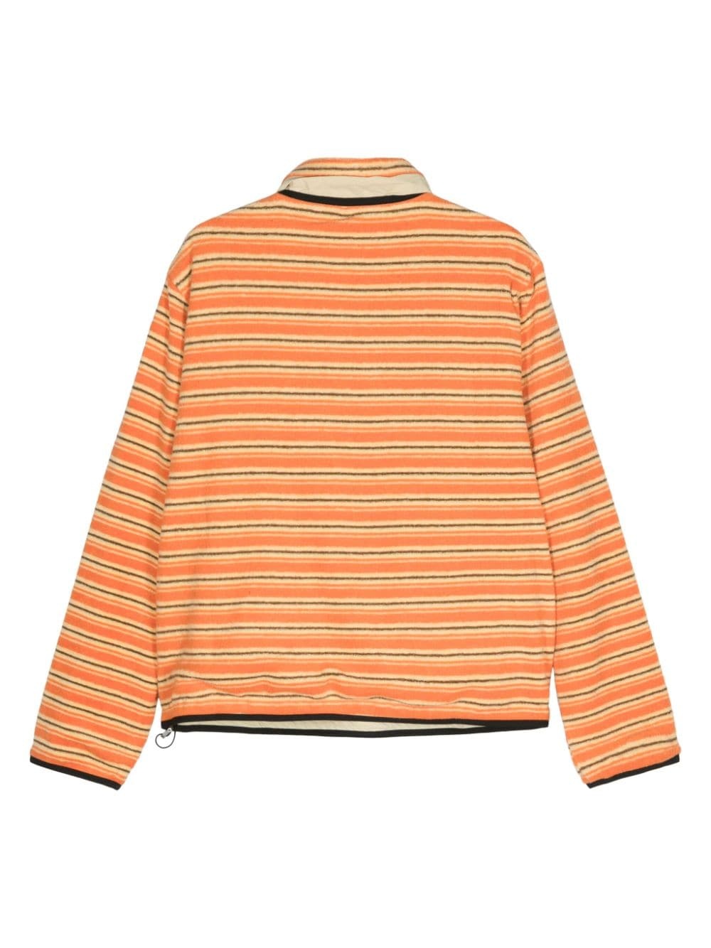 striped half-zip sweatshirt - 2