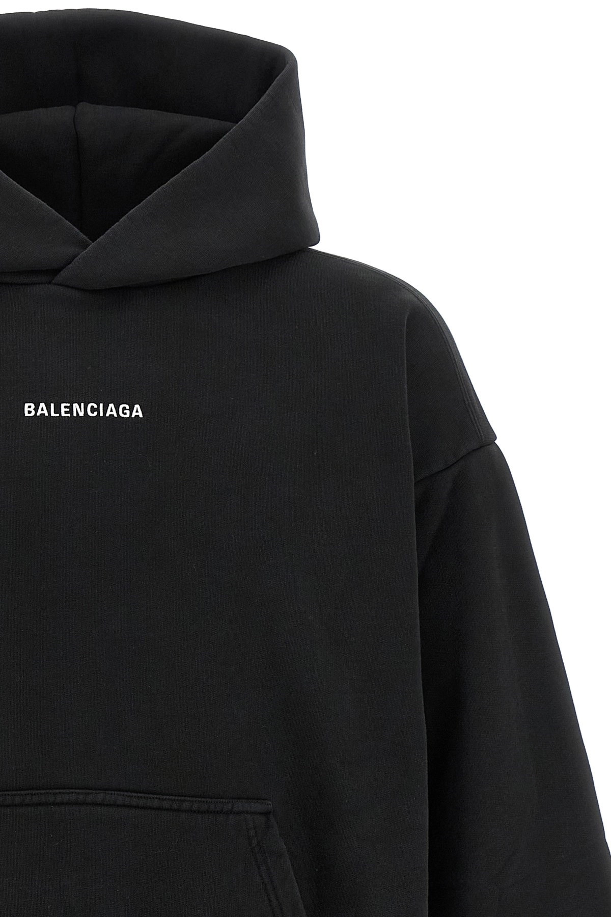 Logo embroidery hoodie - 3