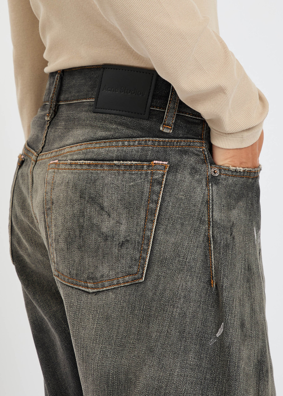 Acne Studios 2006F Distressed Wide-leg Jeans - 5