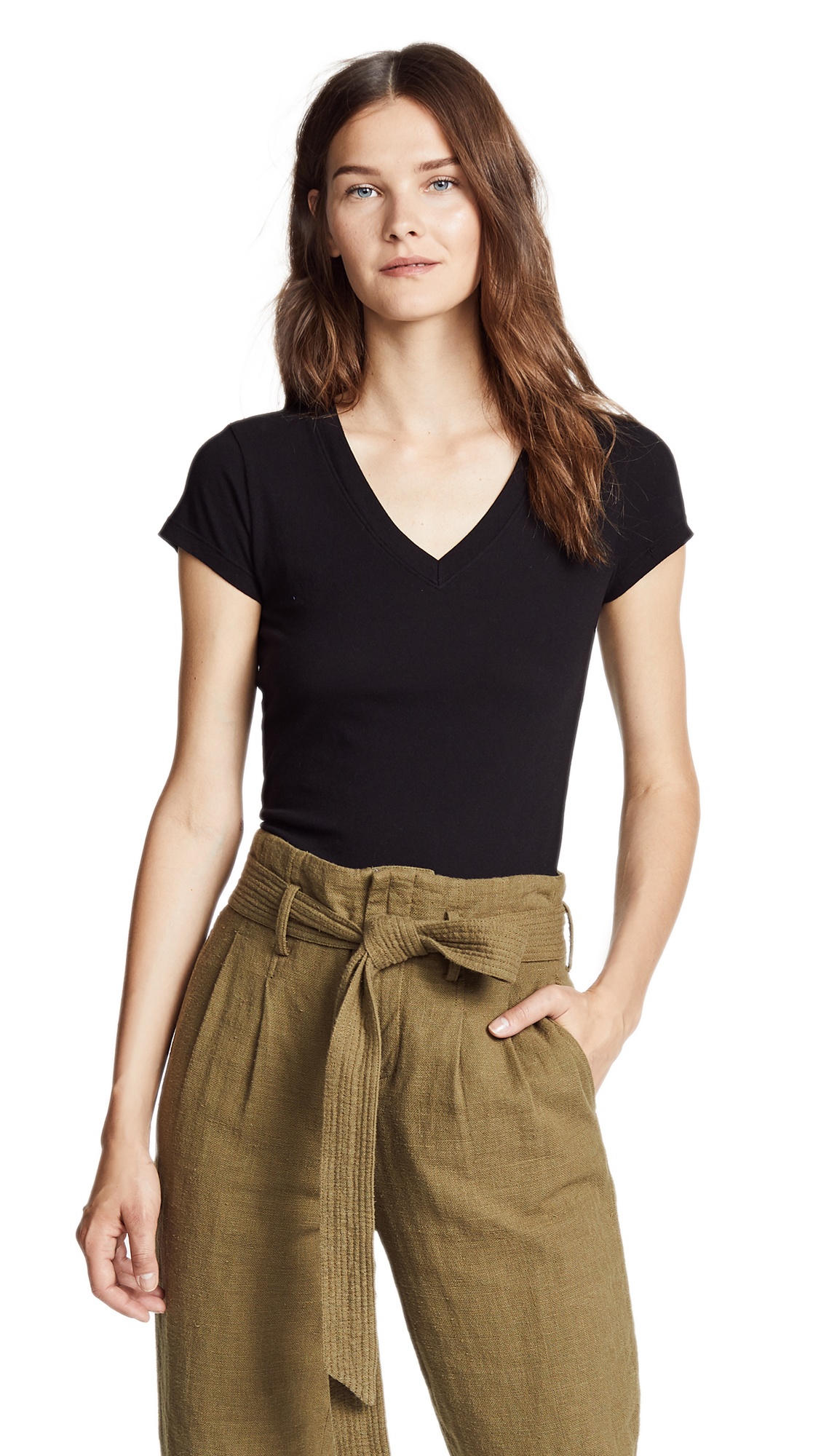 Becca V Neck Tee - 6