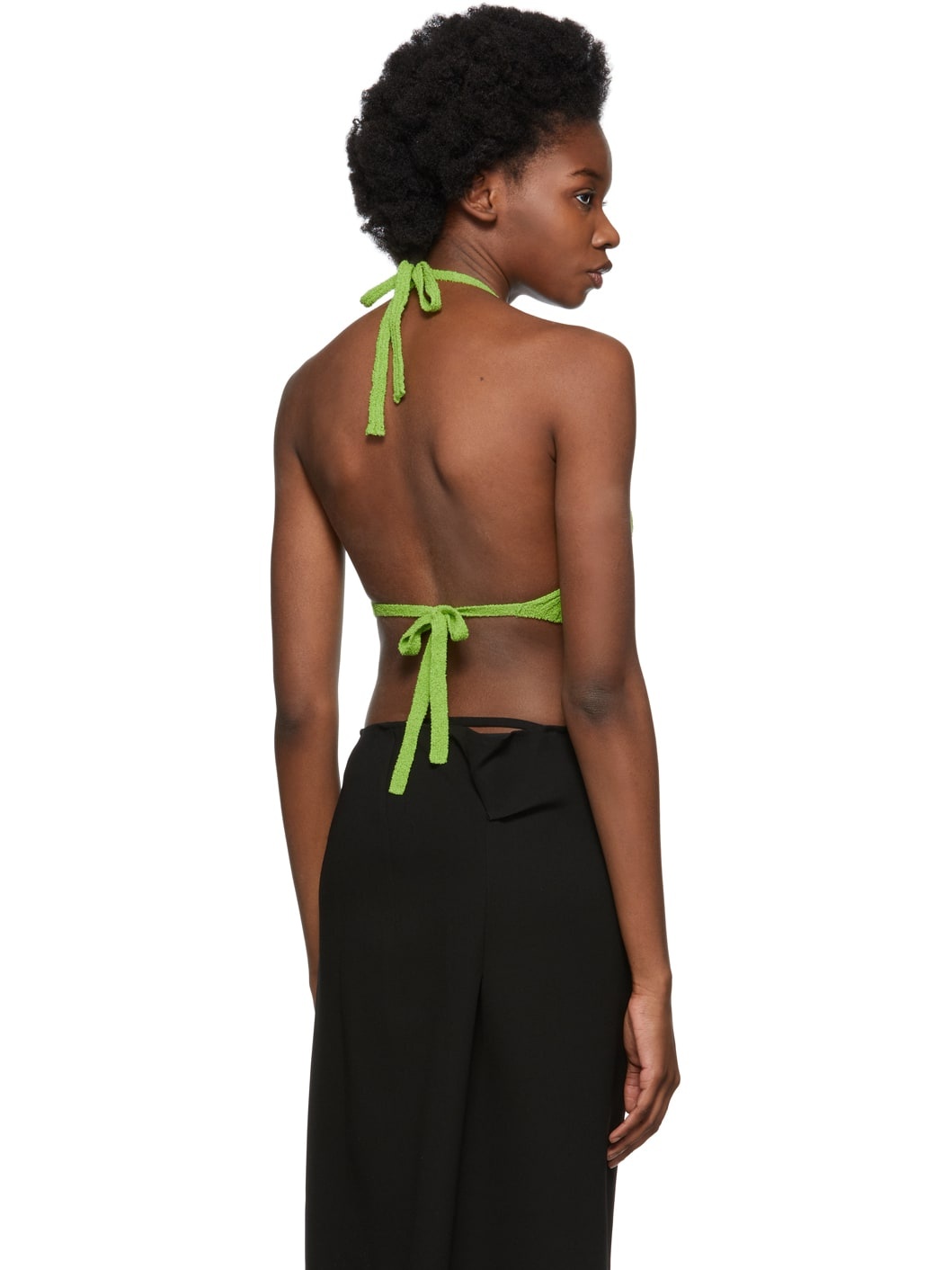 Green Knit Tank Top - 3