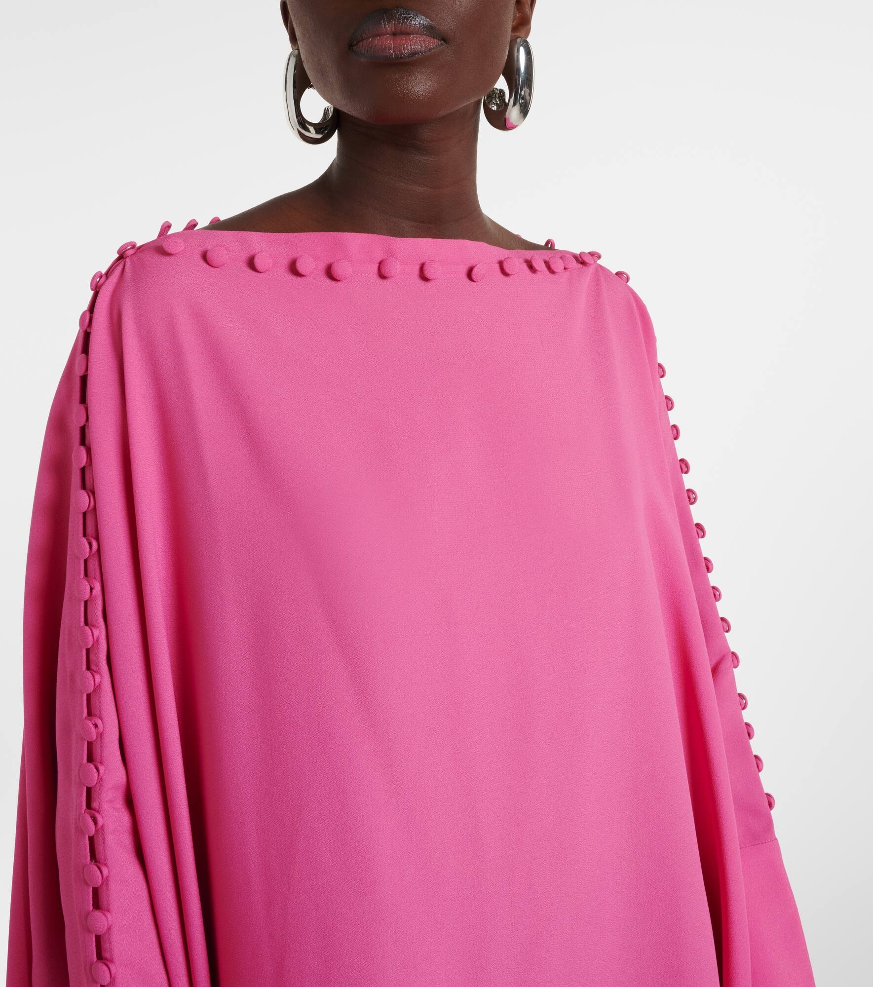 Mila crêpe cady kaftan - 4