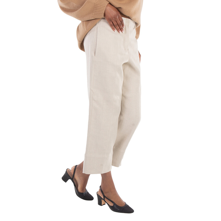 Max Mara Cadice Straight Leg Pants, Brand Size 40 ( US Size 6 ) - 4