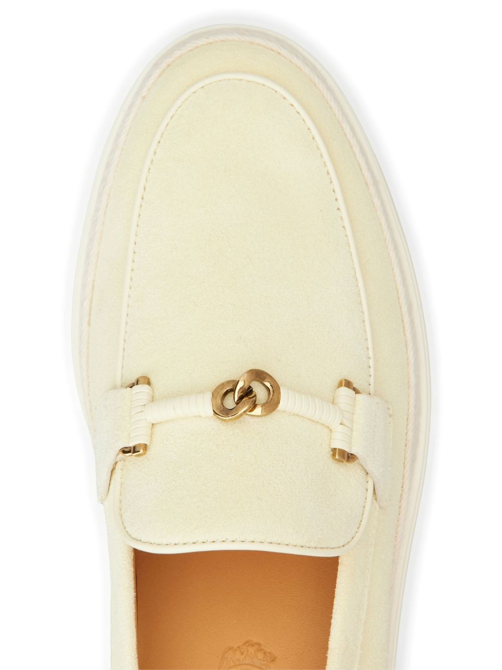 T-Ring suede loafers - 5