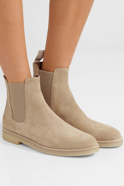 Common Projects Suede Chelsea boots outlook