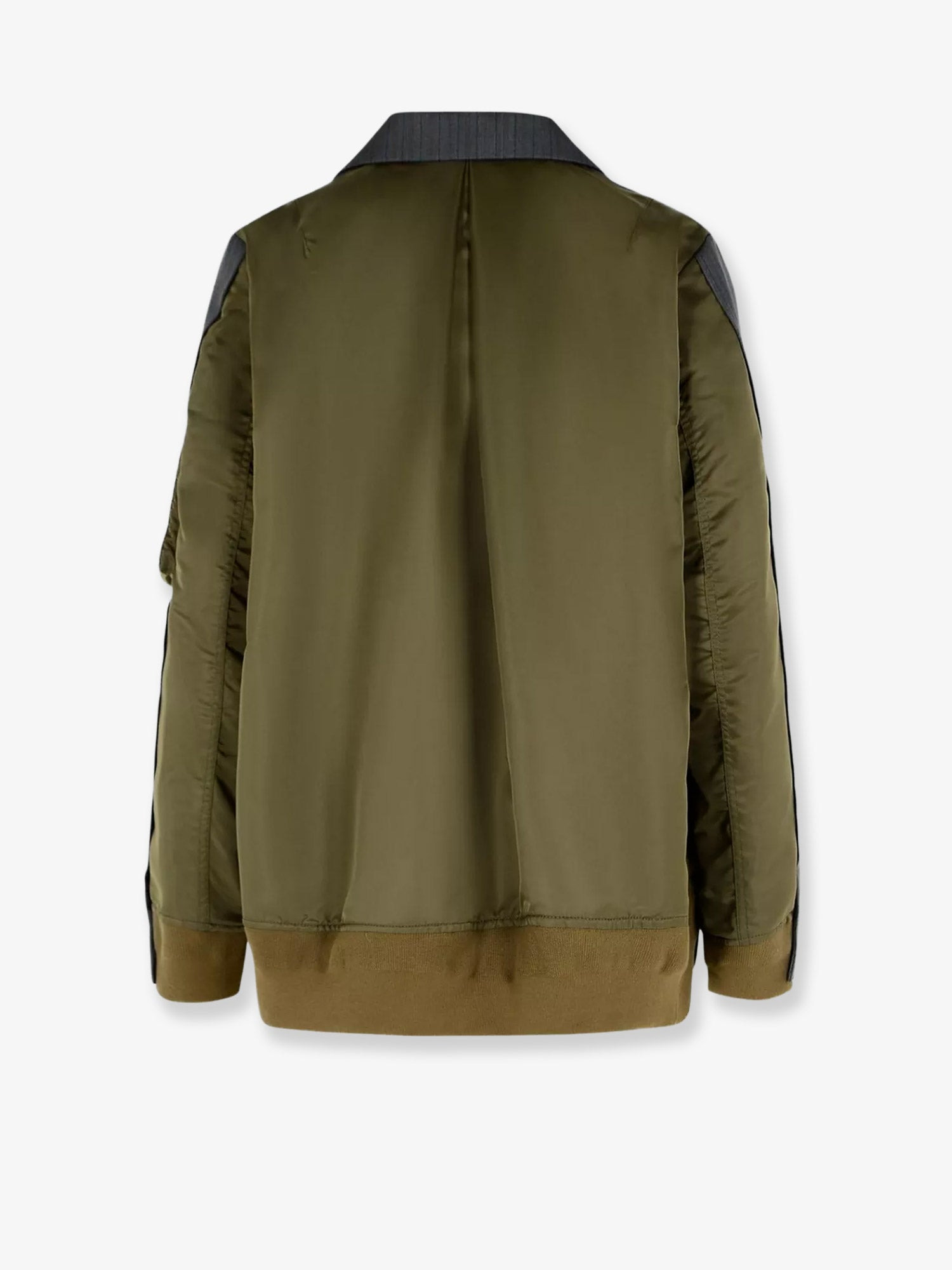 Sacai Double-Breasted Wool And Nylon Blazer - 2
