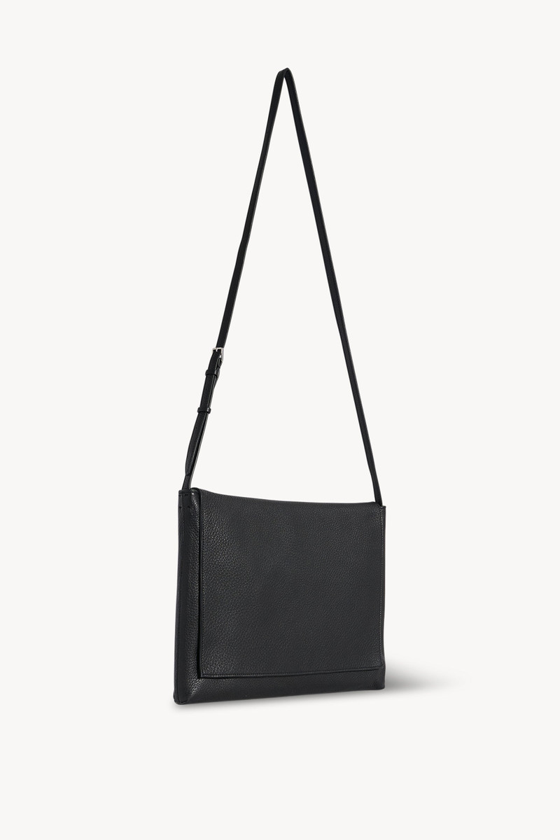 The Row Nan Messenger Bag in Leather outlook
