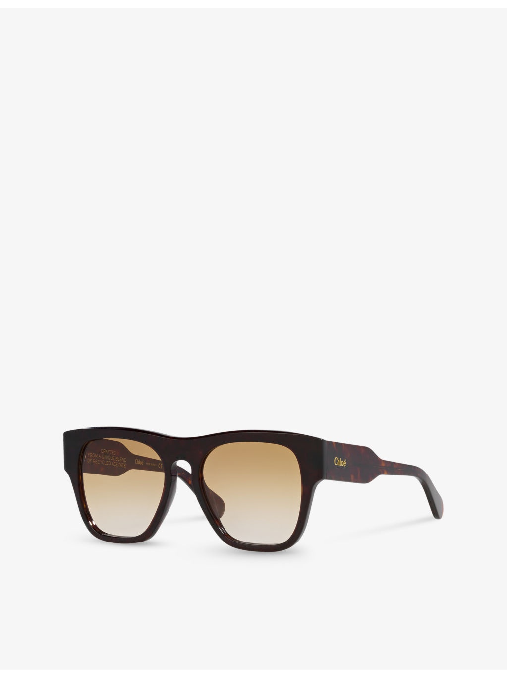 CH0149S square-frame tortoiseshell acetate sunglasses - 2