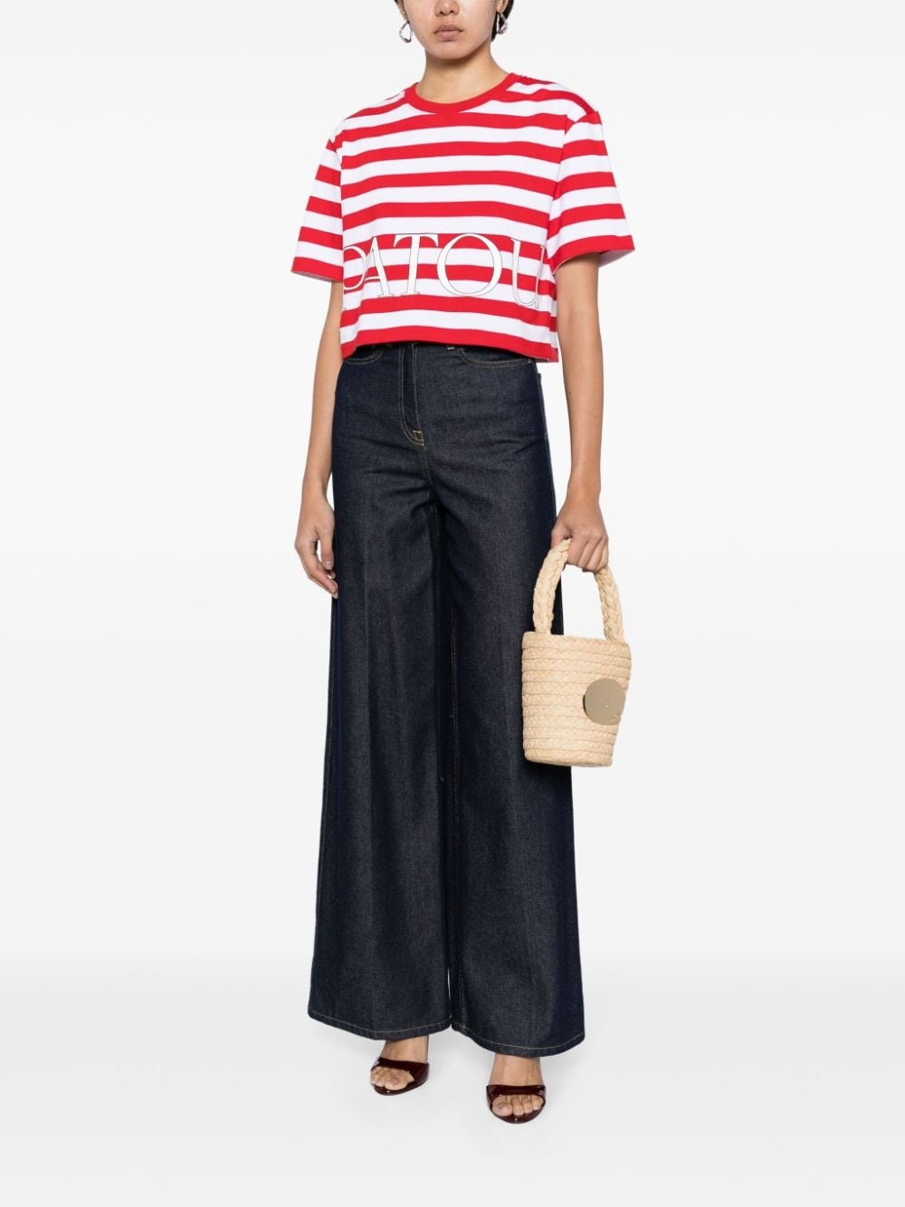 Iconic raffia bucket bag - 2