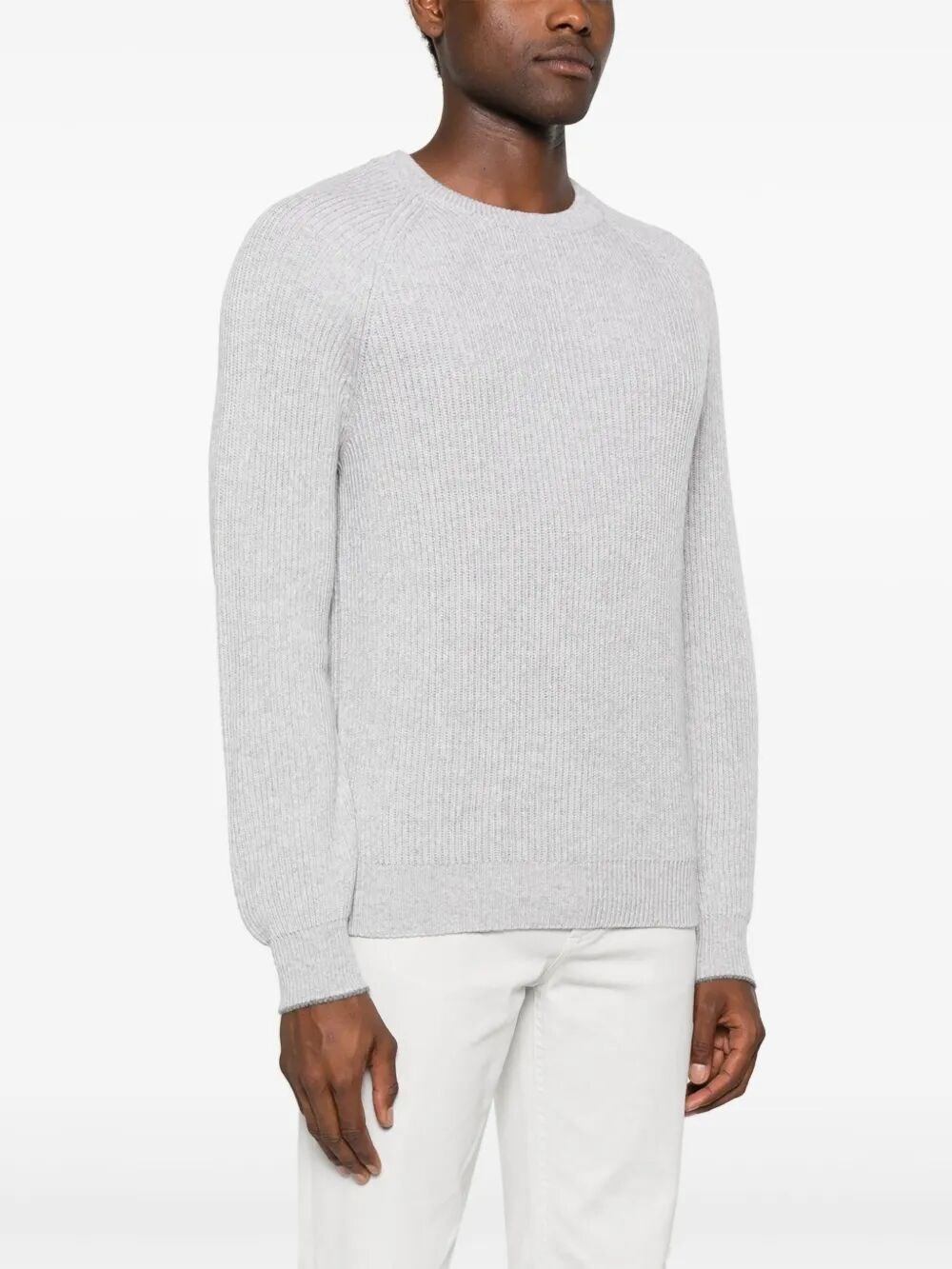 English Rib Knit Sweater - 3