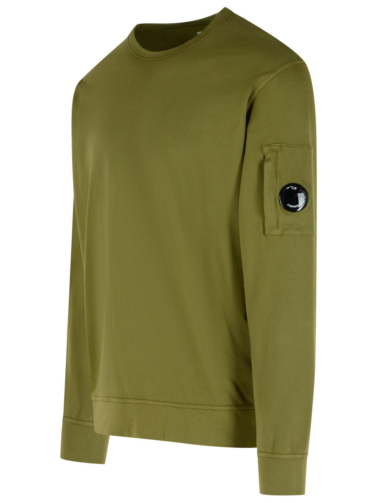 C.P. Company Green Cotton Sweatshirt Men - 2