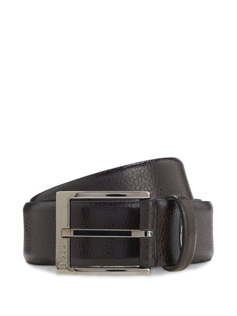 textured buckle belt 1