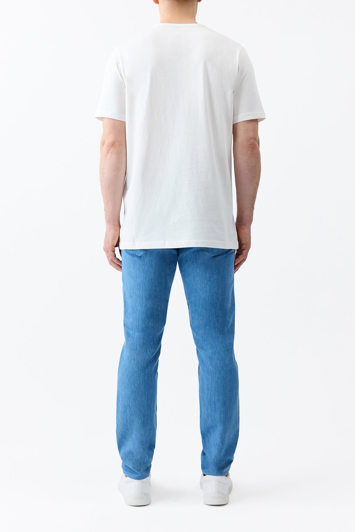 Bandeira T-shirt in White Organic Cotton - 4