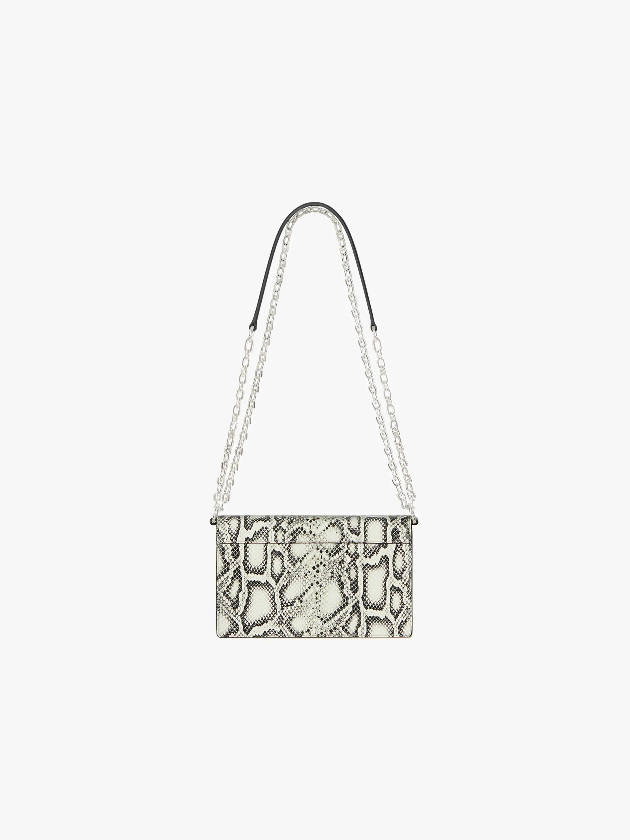 SMALL 4G BAG IN PYTHON EFFECT WITH CHAIN - 3