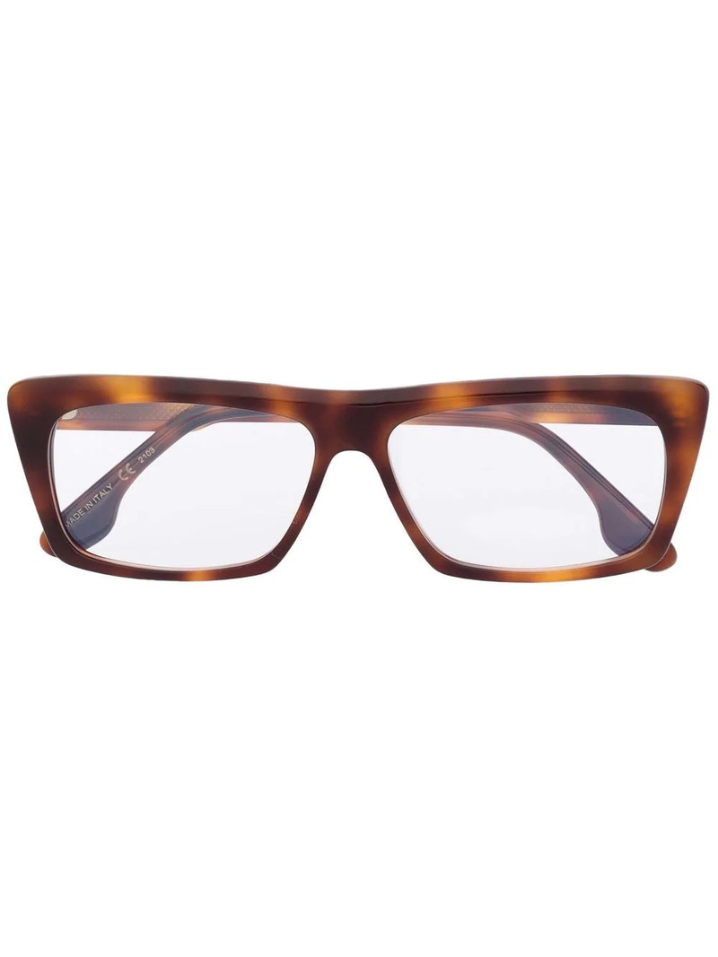 angular rectangular-framed glasses 1