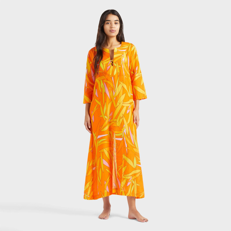 Vilebrequin Women Cotton and Silk Kaftan Madrague outlook