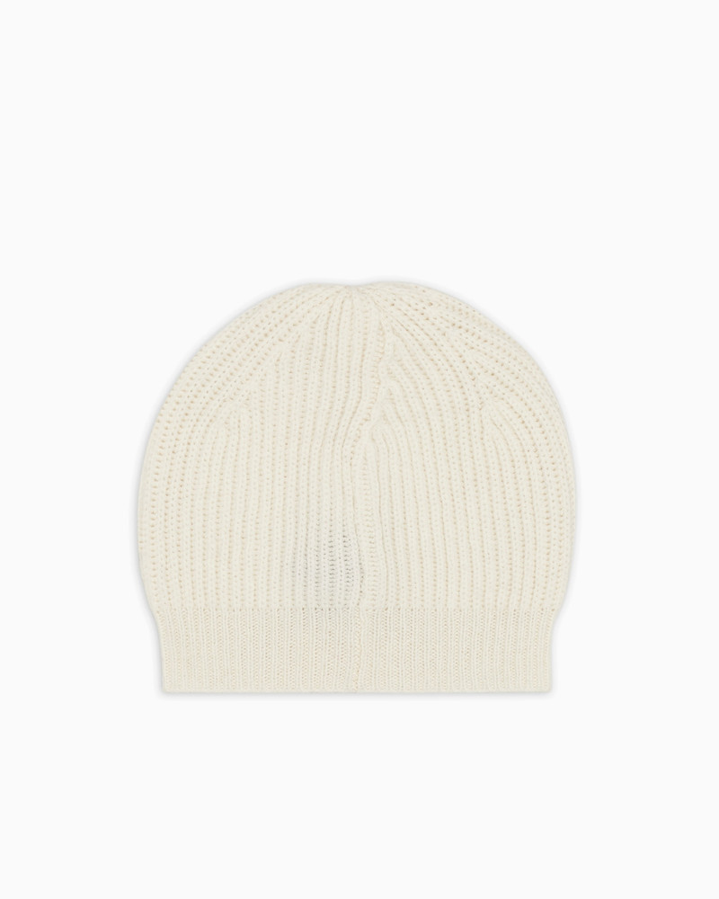 GIORGIO ARMANI GIORGIO ARMANI NEVE BEANIE HAT outlook