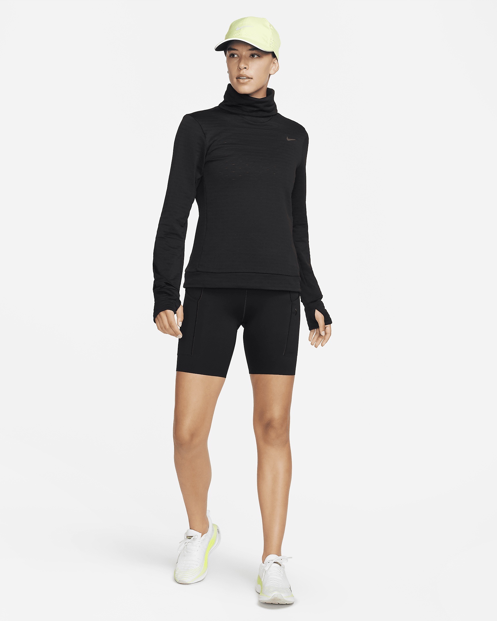 Nike Therma-FIT Swift Element Women's Turtleneck Running Top - 7