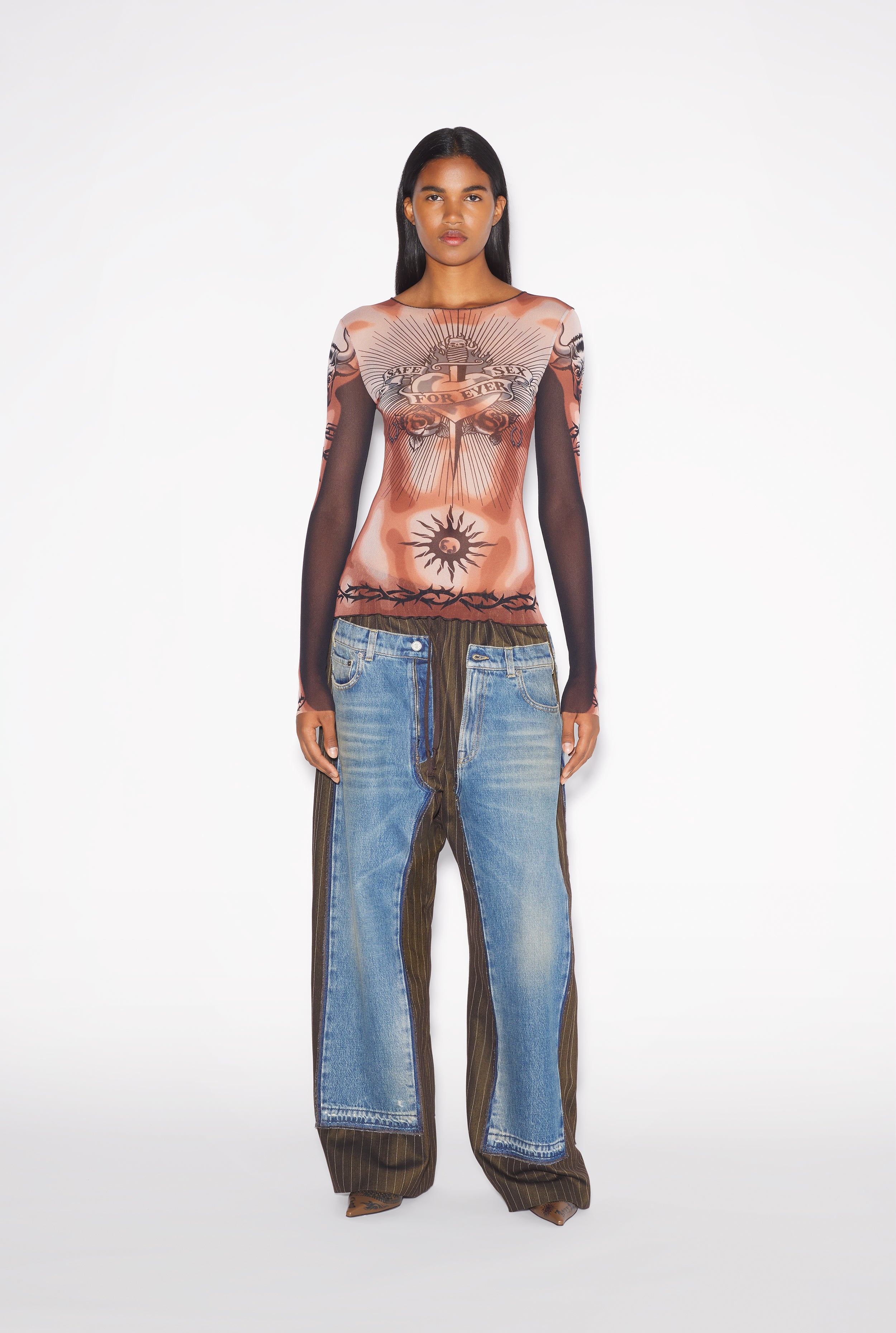 THE JEAN SUIT PANTS - 6