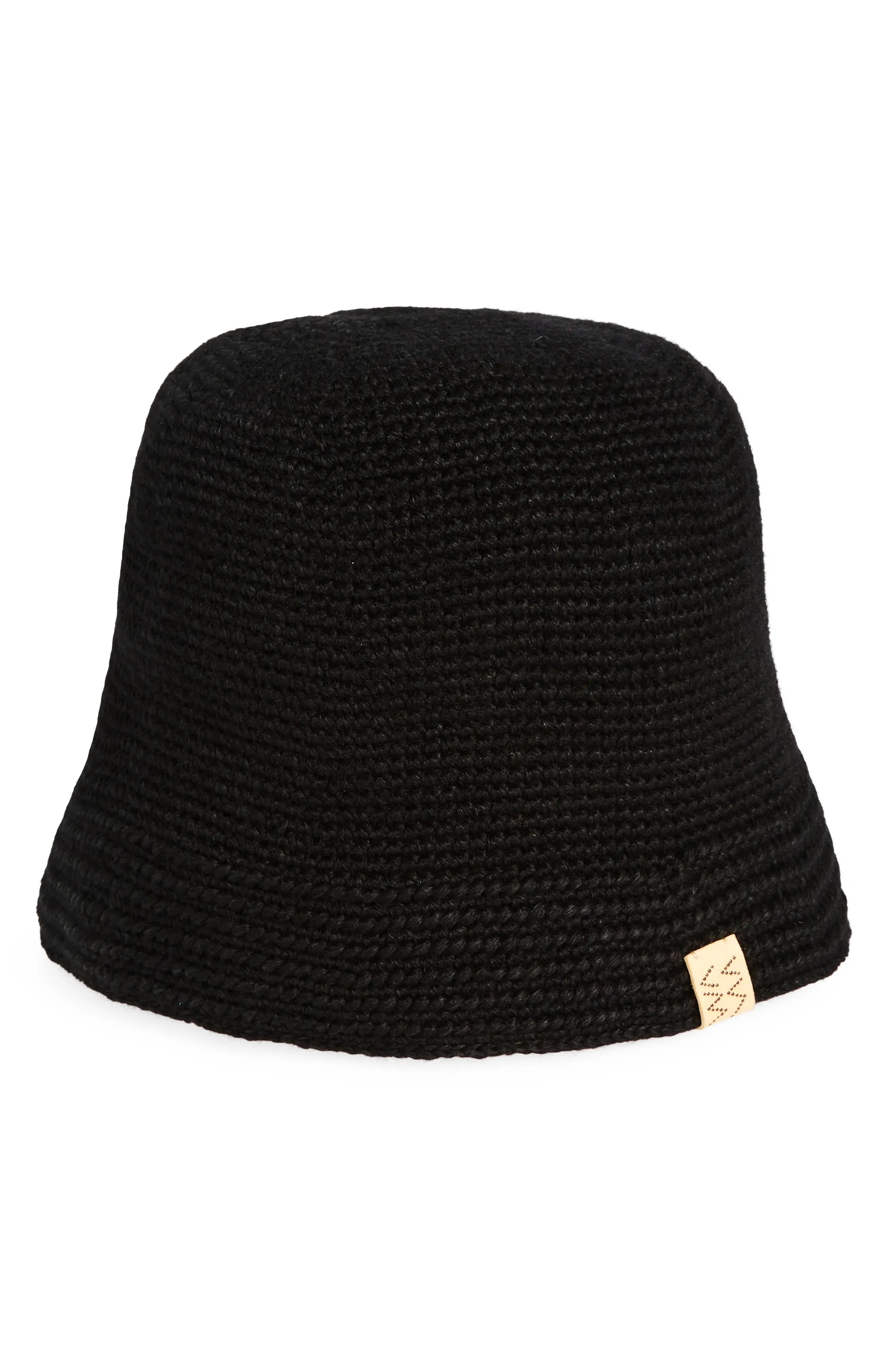 Wool & Linen Crochet Bucket Hat - 1