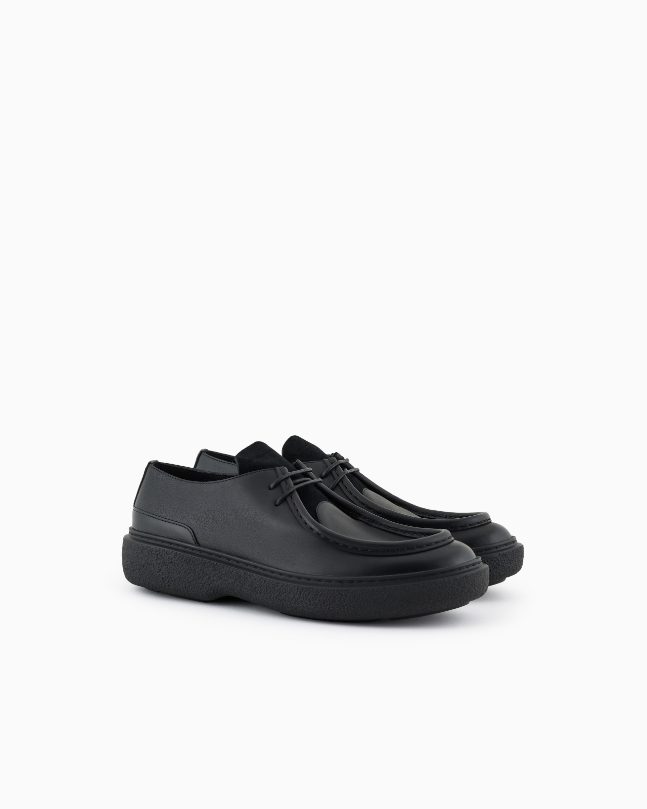 Leather, suede and nappa-leather lace-ups - 2