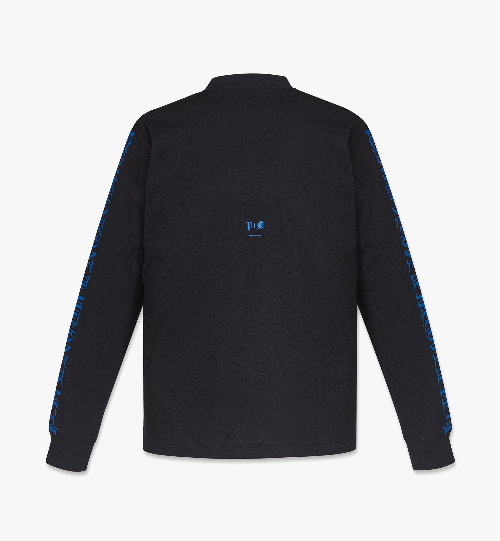 Men's PHENOMENON+MCM Logo Print Long Sleeve T-Shirt - 3