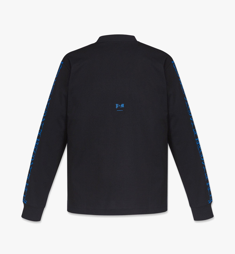 Men's PHENOMENON+MCM Logo Print Long Sleeve T-Shirt 3