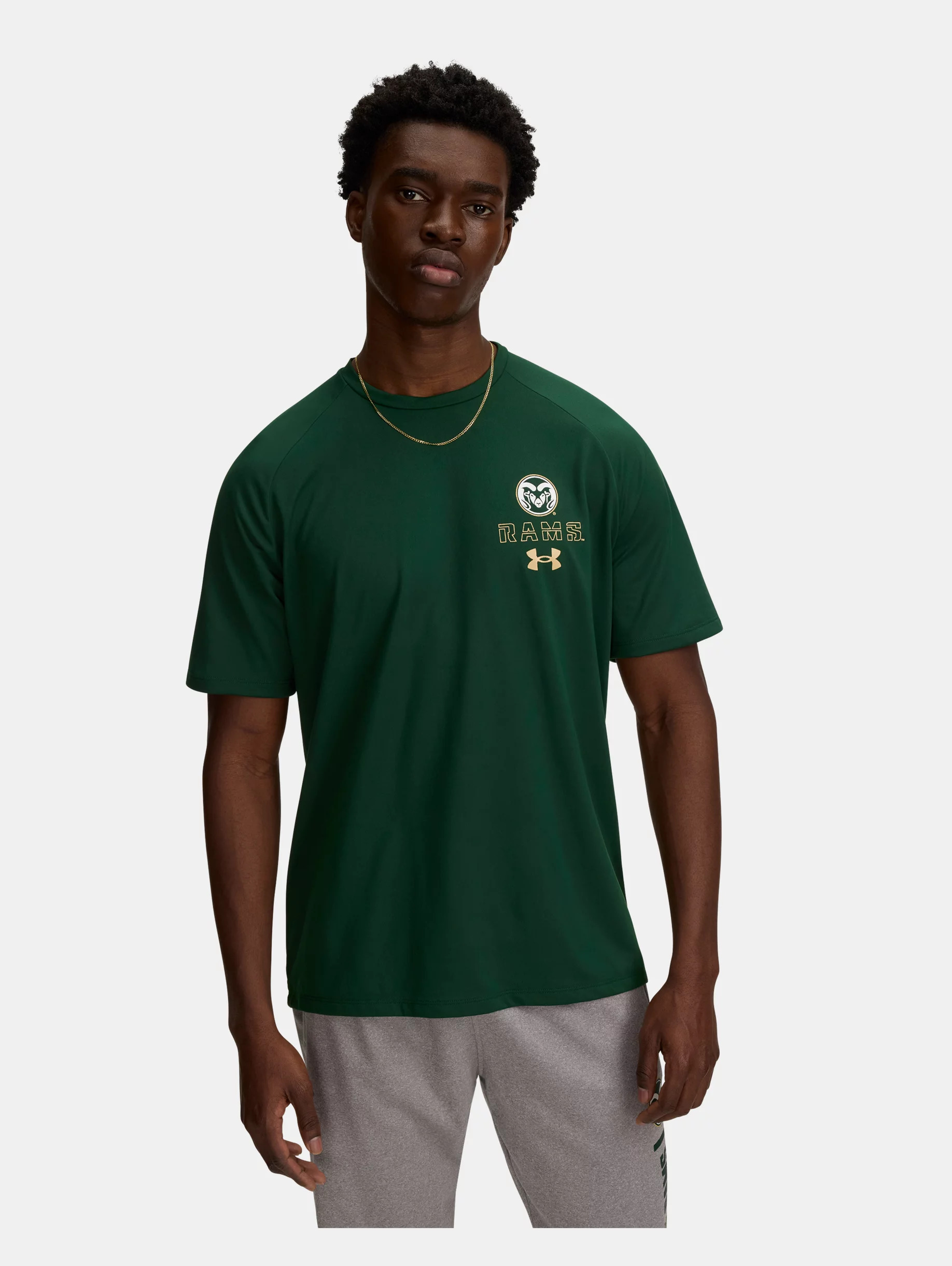 Men's UA Tech™ Collegiate Short Sleeve - 2