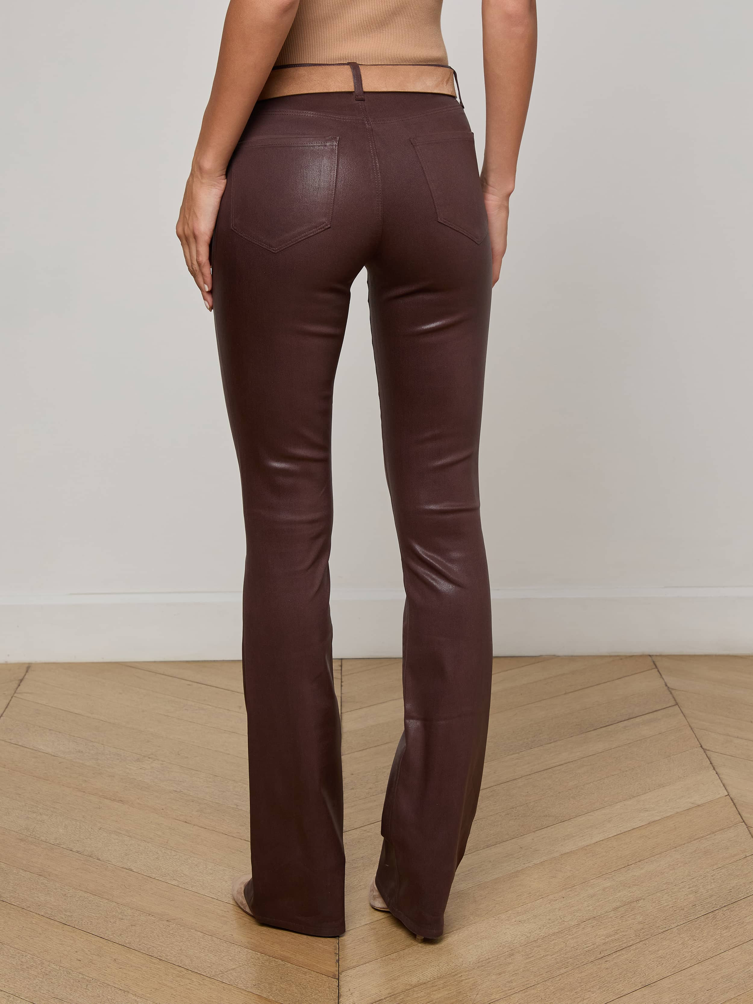 Selma Coated Bootcut Jean - 5