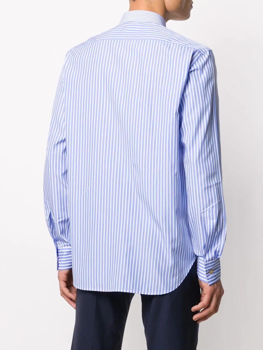 striped cotton shirt - 4