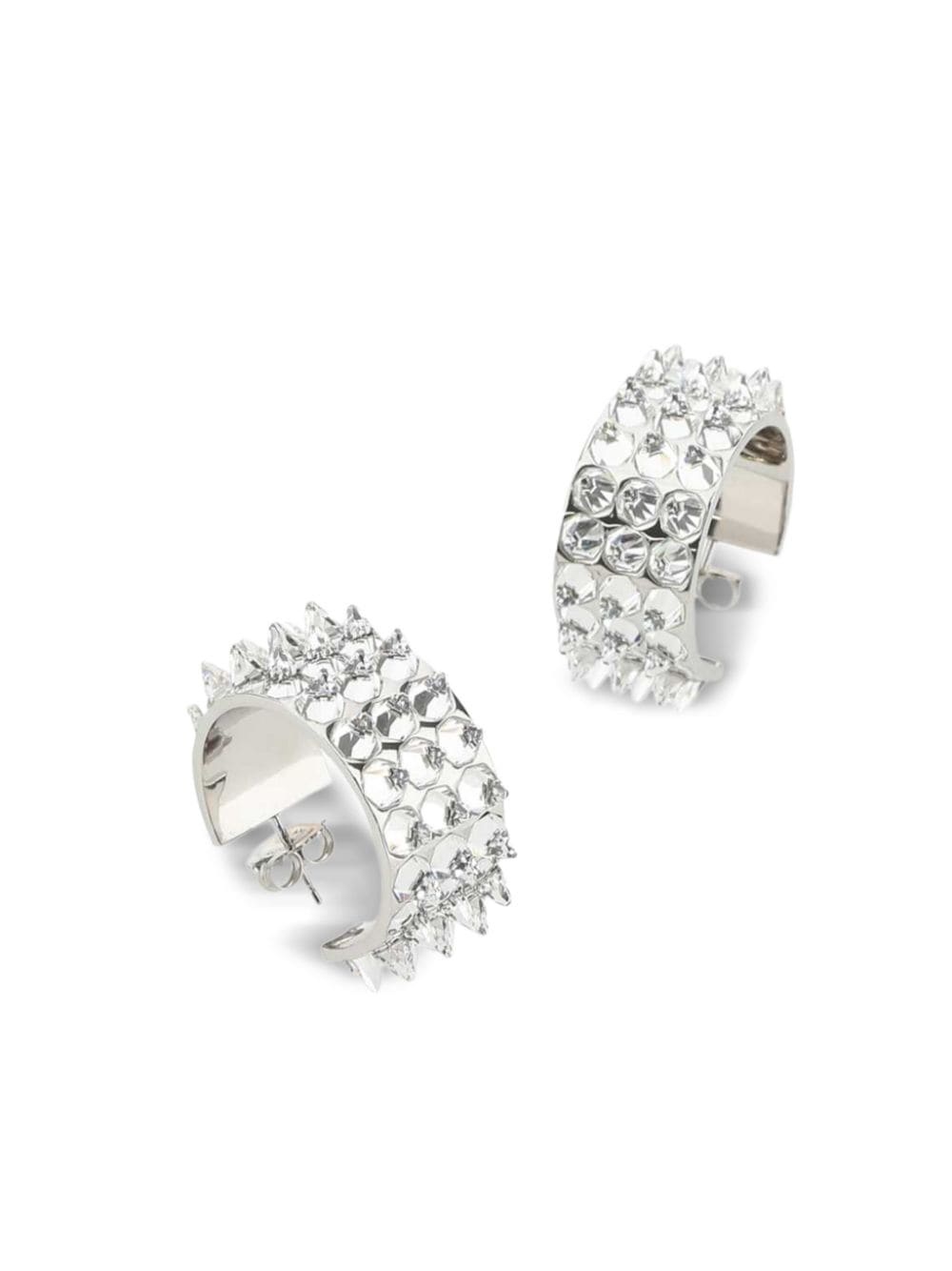 Karma hoop earrings - 2