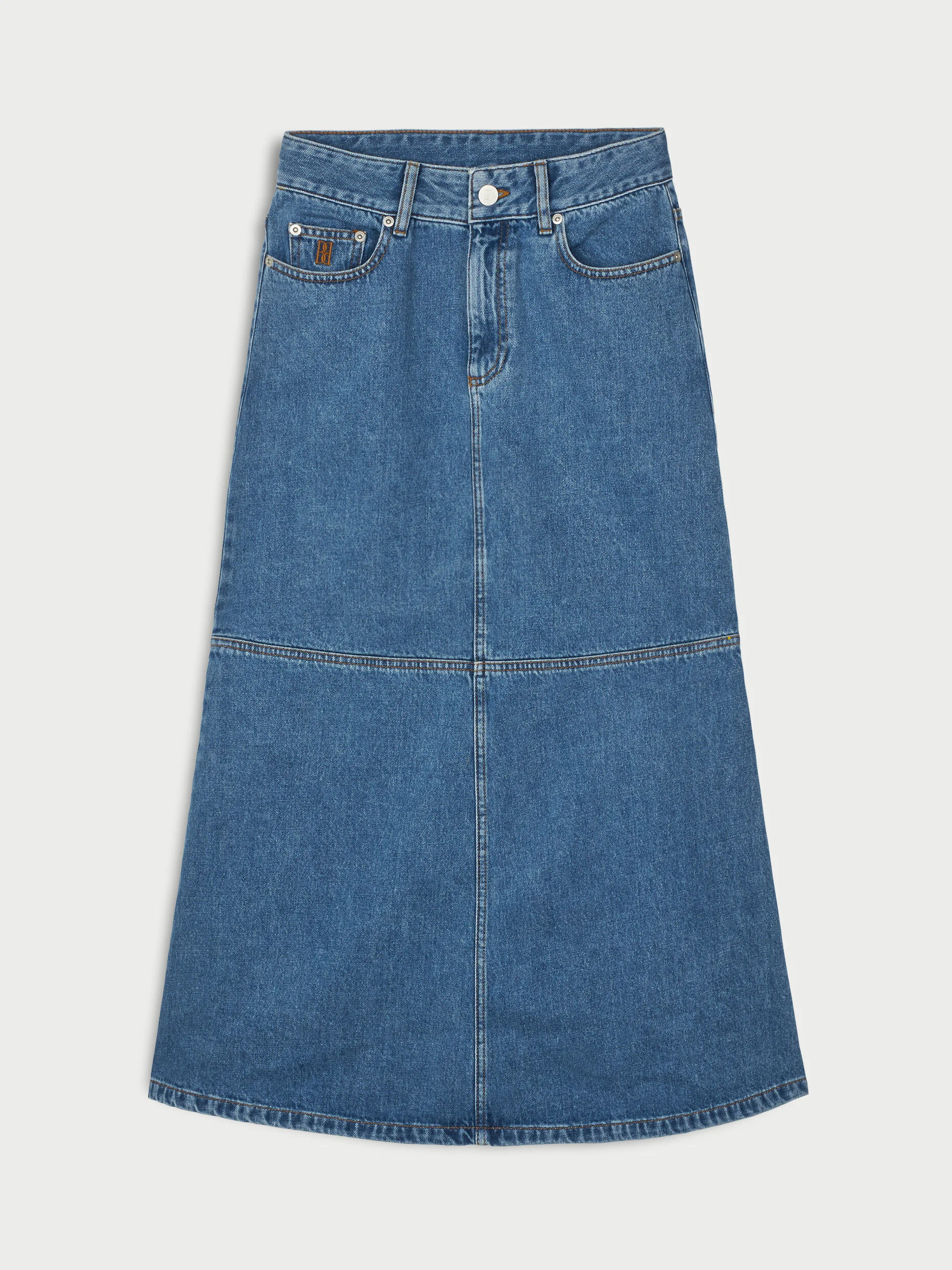 Solene denim skirt - 1