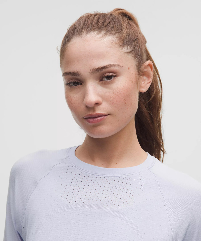 Swiftly Mesh-Back Long-Sleeve Shirt 4