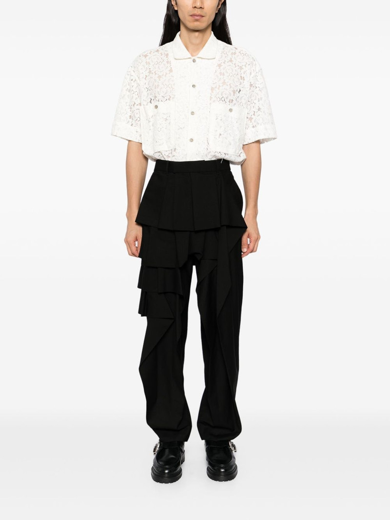 TAAKK ruffle easy trousers outlook