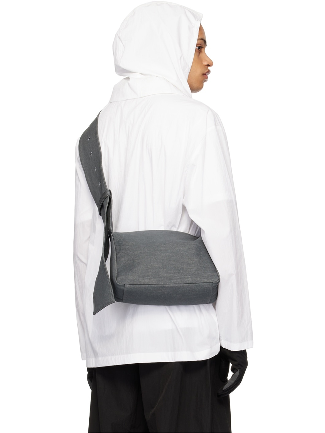 White Hooded Shirt - 3