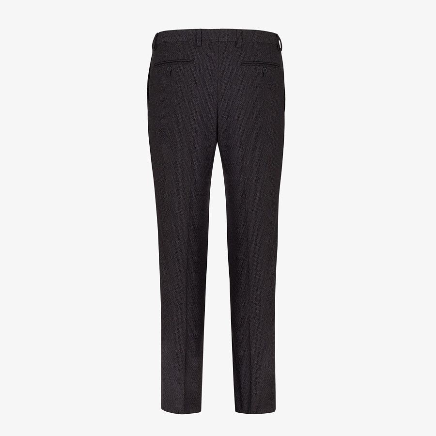 Black wool pants - 2