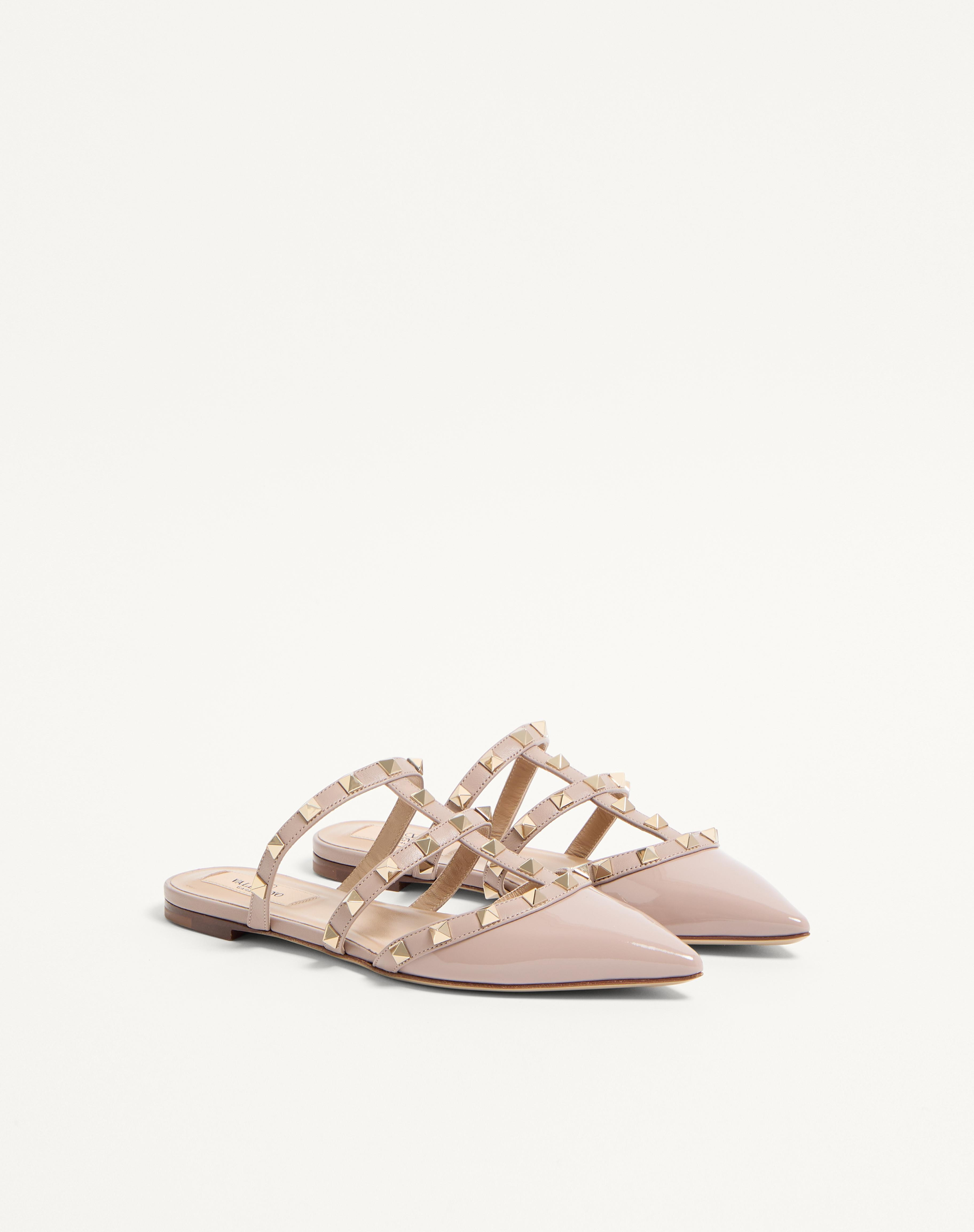 ROCKSTUD PATENT-LEATHER MULE - 3